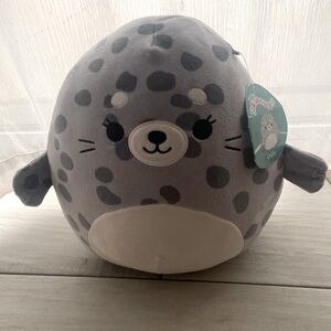 Odile the gray seal squishmallow 12”